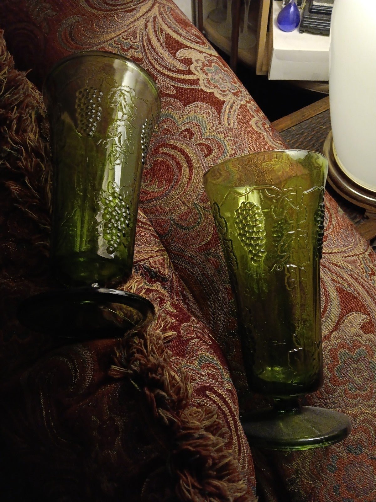 Vintage Avocado vases