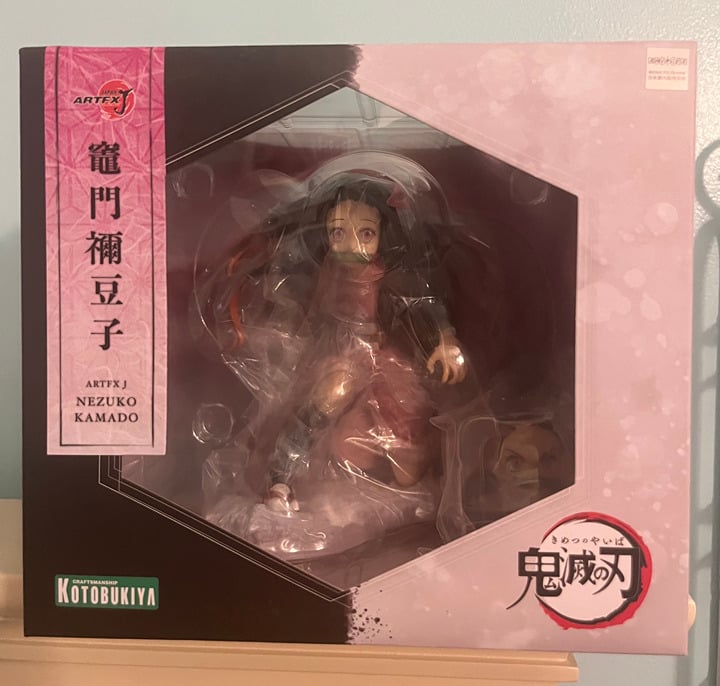 ARTFX J Nezuko Kamado - Demon Slayer 1/8 Scale Figure (inc. bonus head)