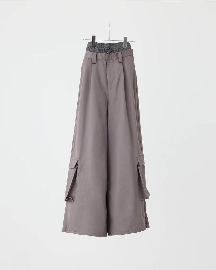 【LOILE】Switching Pants / LOILE Wide Pants