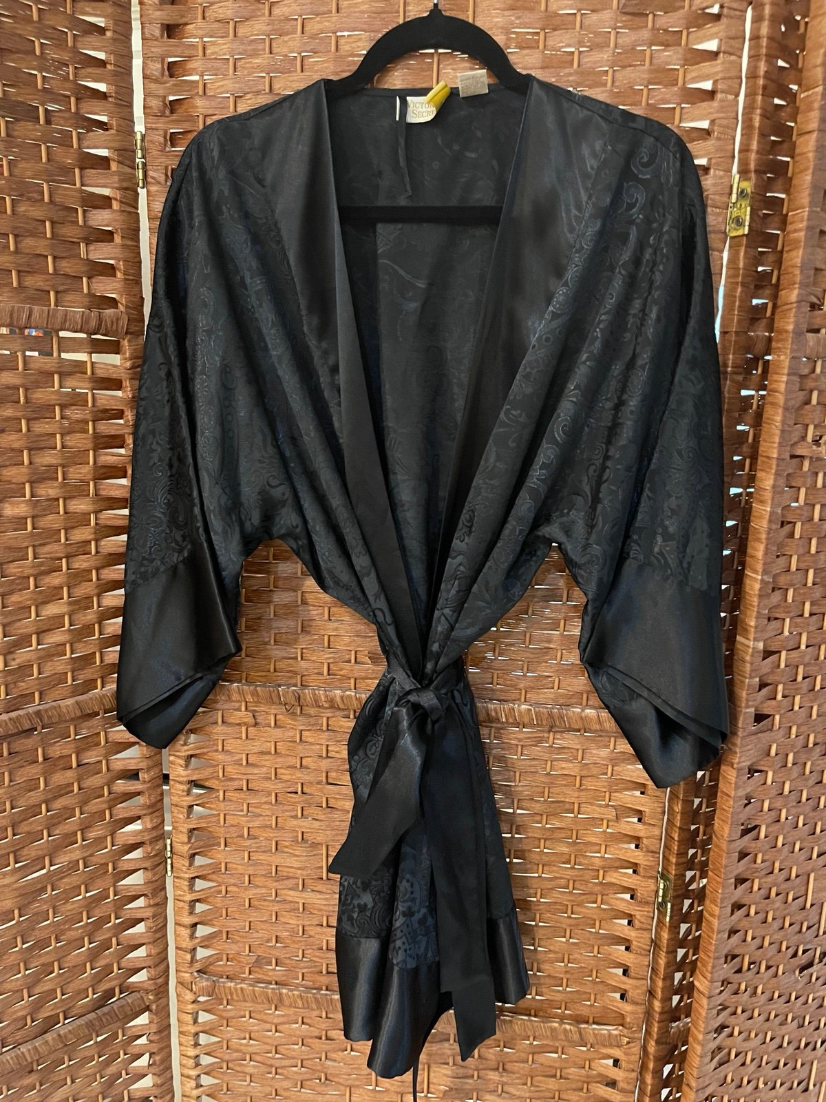 Vintage Victoria’s Secret Black Robe