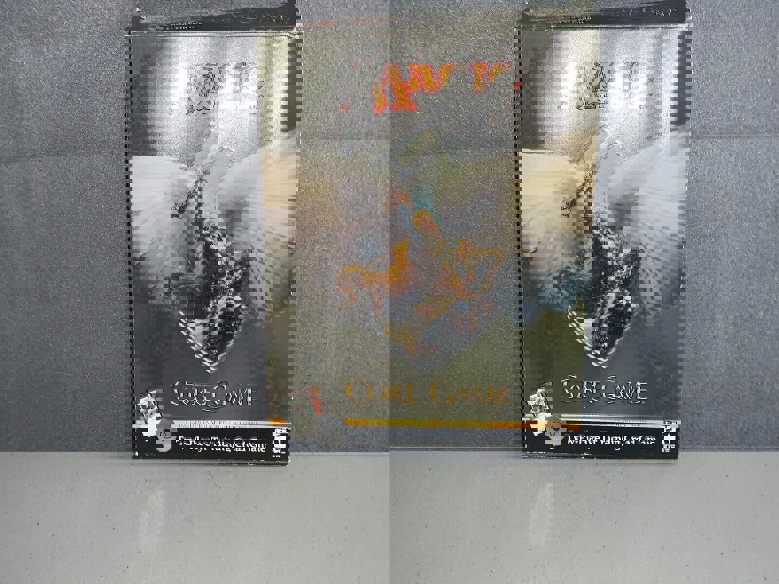 MAGIC THE GATHERING CORE GAME VINTAGE 2005 PC GAME ORIGINAL BOX MANUALS