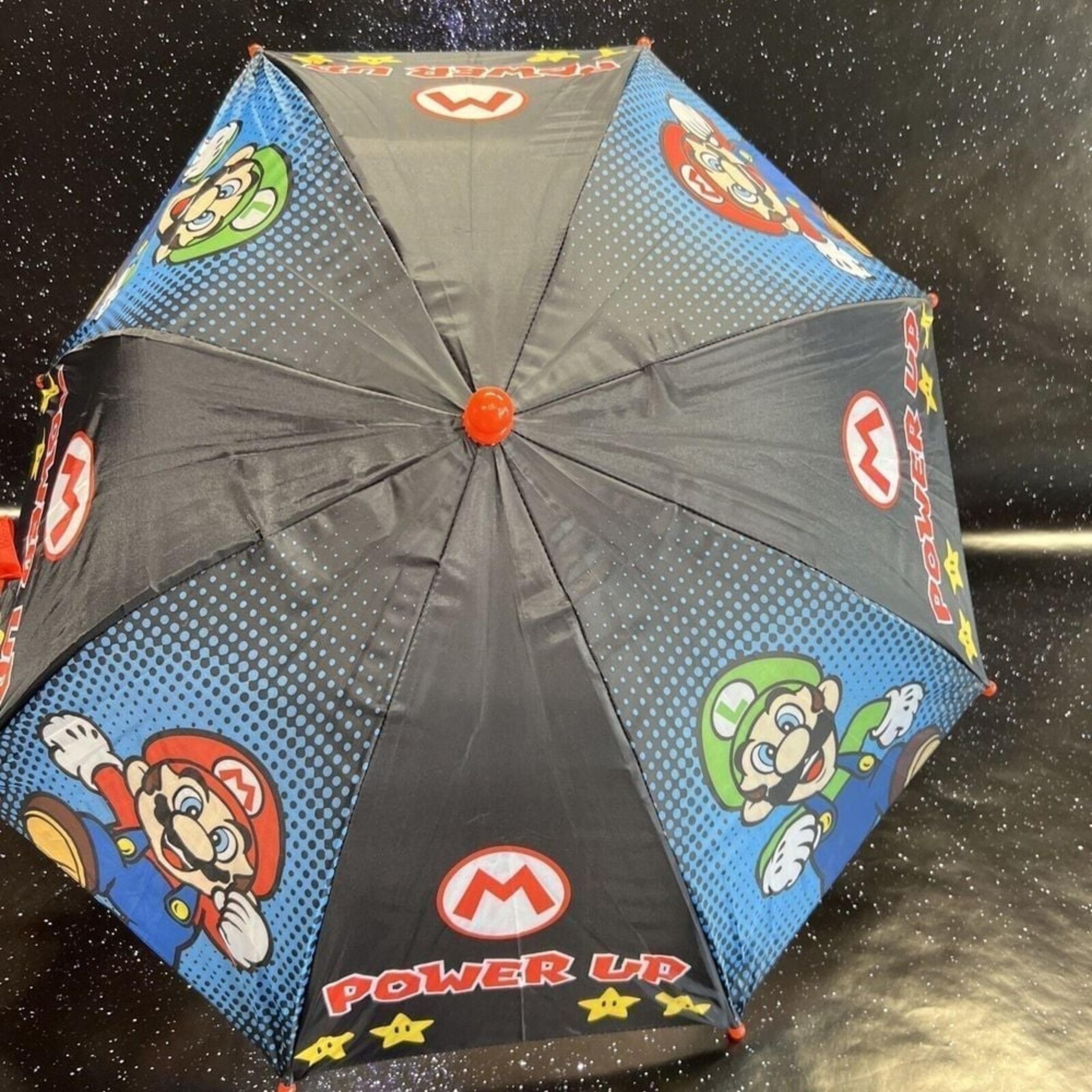 Nintendo Super Mario Kids Umbrella Small Multicolored For Younger Kids