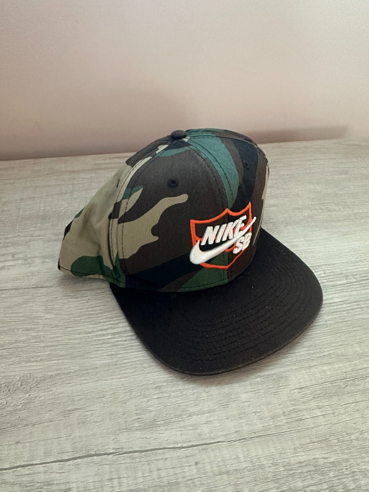 Nike SB Brian Andersen Embroidered Camo True Snapback Sz Adult/Adjustable