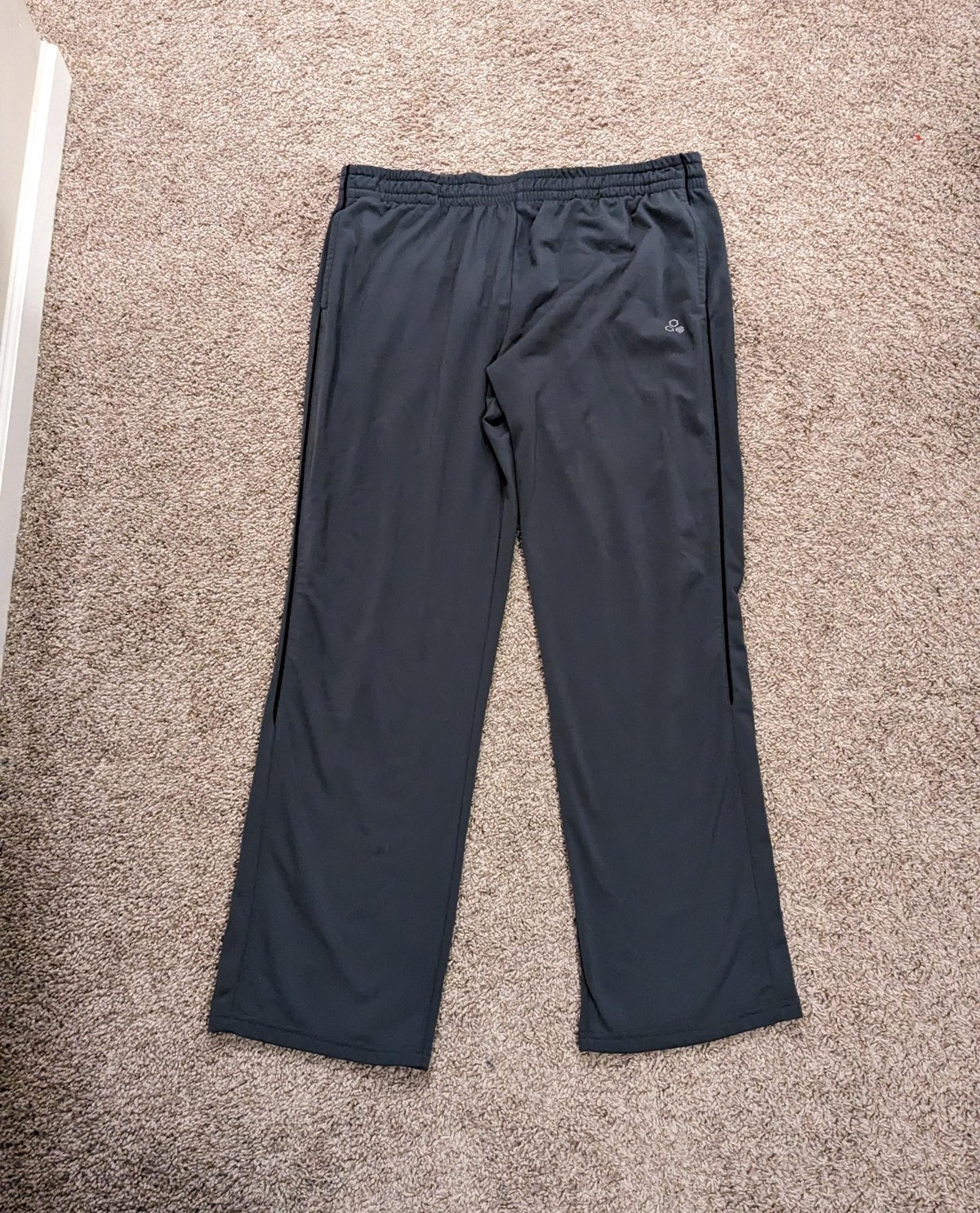 Tek Gear men's grey casual sweatpants athletic pants size XL