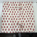 Pottery Barn Set of 2 TARA Block Print Voile Euro Pillow Shams 26”x26” Boho Red