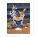 At the Plate (Mets) Numbered Limited Edition Giclee from Warner Bros. with Cer