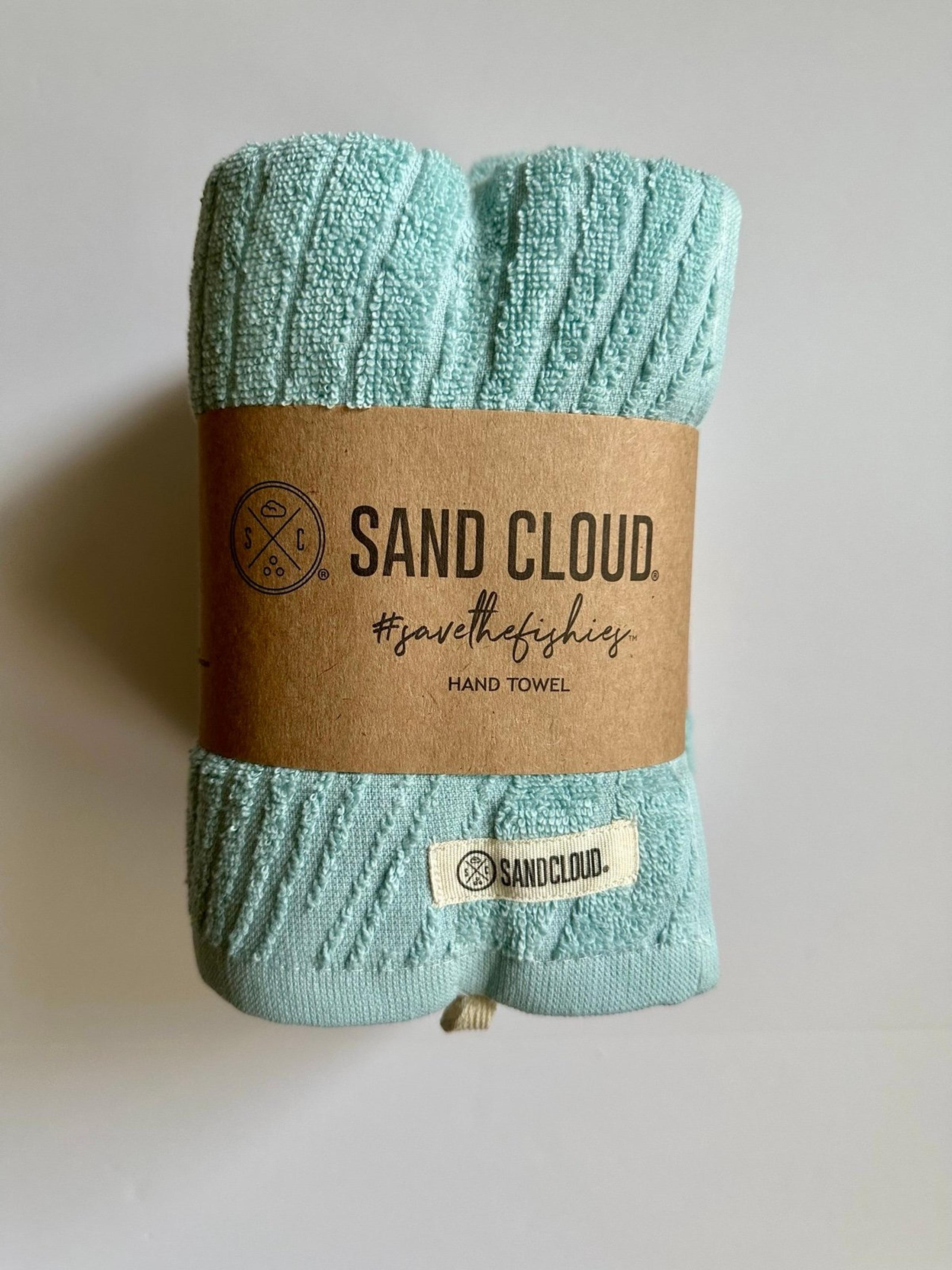 Sand Cloud Towel Set -4 Piece Mixed- Springs Porcelain Blue - TJS24BBU001POB4M