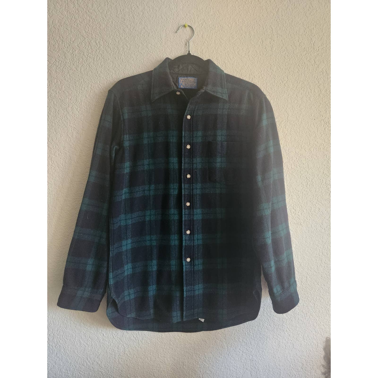Vintage Pendleton Wool Button Up Mens Shirt M