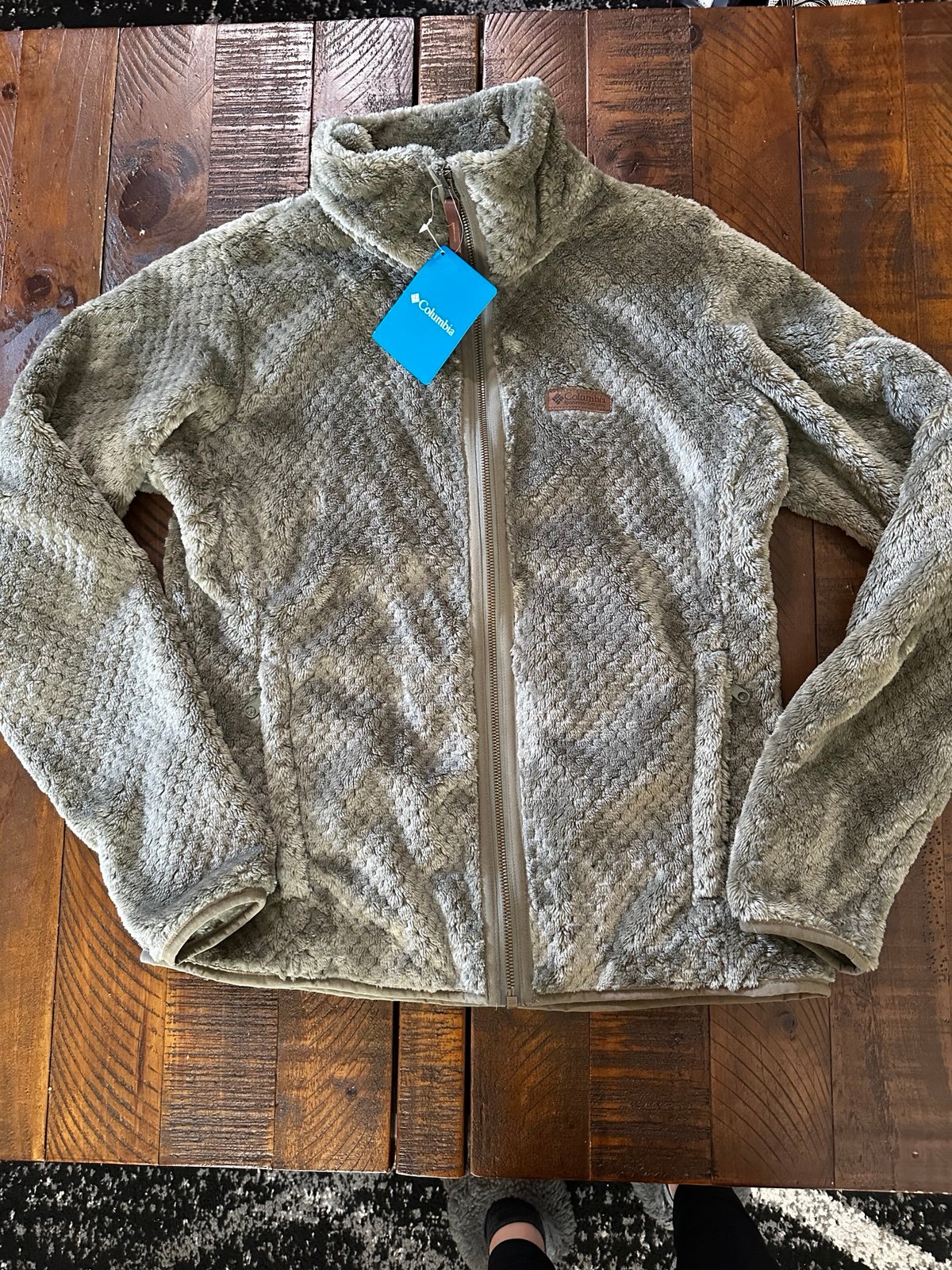 NWT Columbia fleece zip up size medium