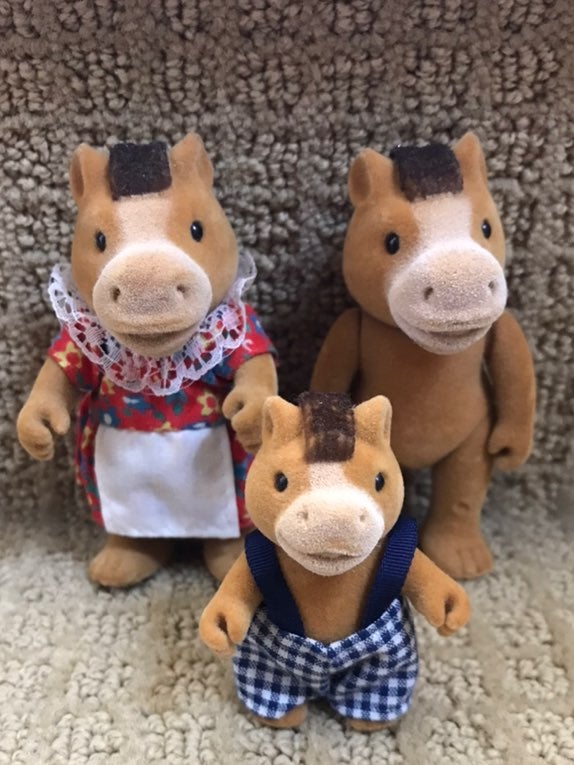 Forest Families Pony / Horse Family