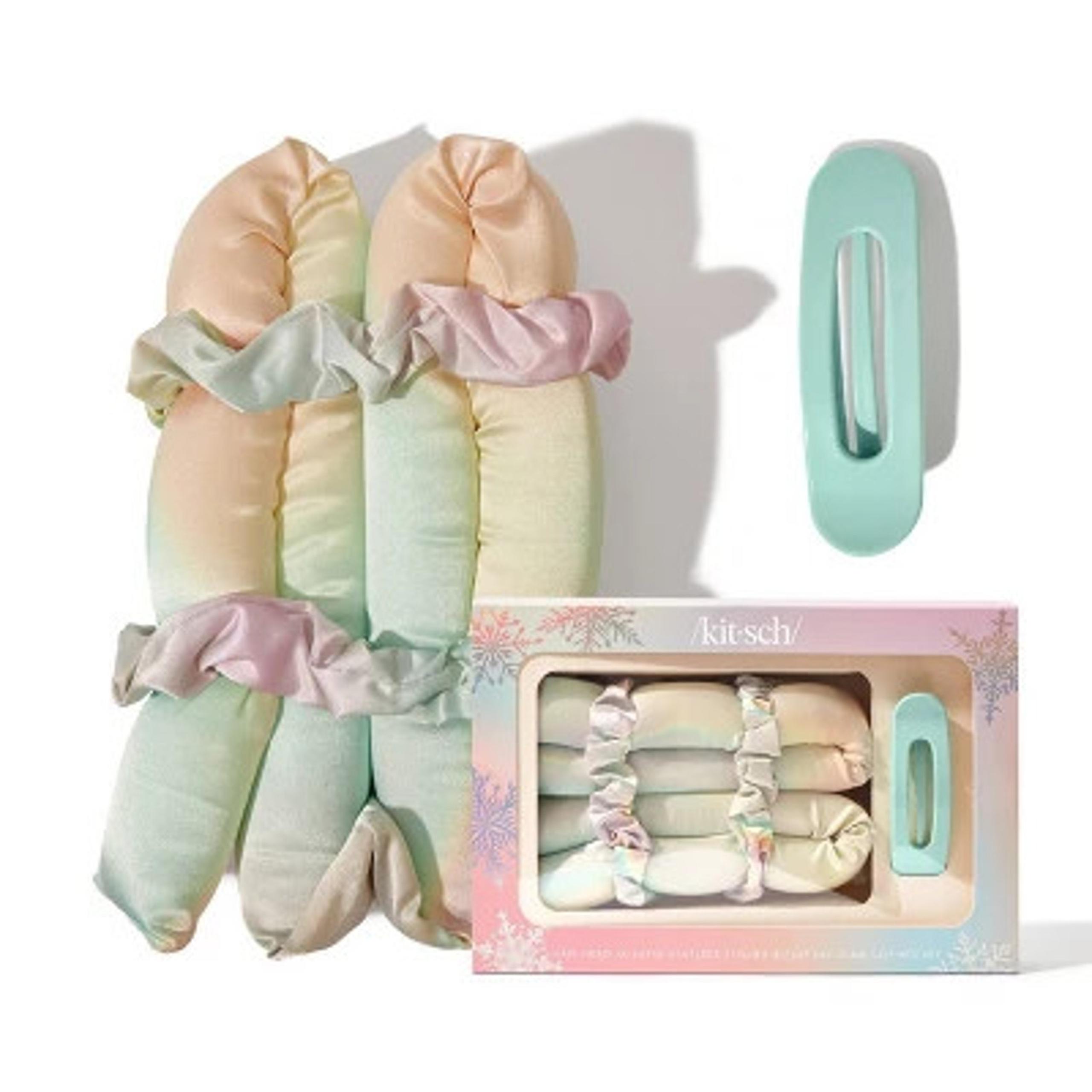 Kitsch Hair Hero XL Satin Heatless Styling & Flat Lay Claw Hair Roller -