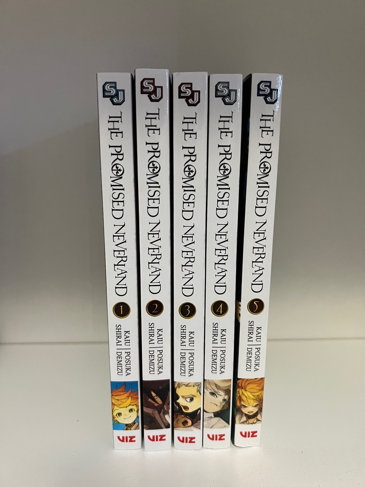the promised neverland manga 1-5