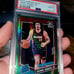 Jaime Jaquez Jr Green Hyper Prizm Rated Rookie Graded PSA Gem Mint 10