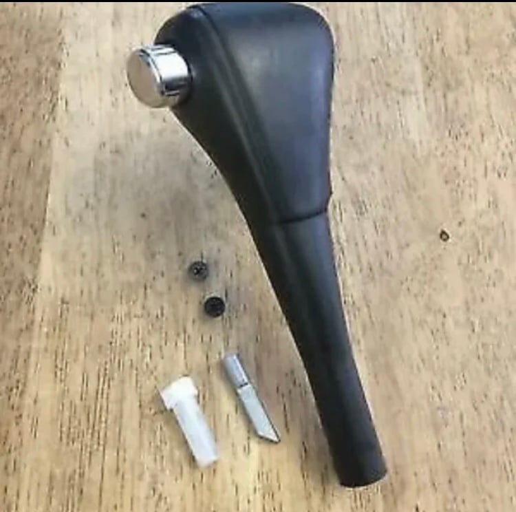 03-06 Honda Accord Shifter Knob Handle Leather OEM Ship 54130-SDA-A84ZB