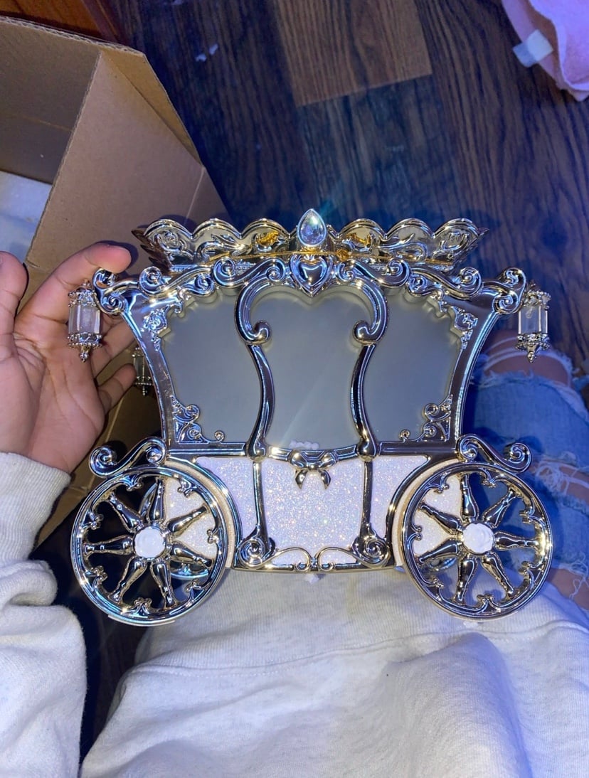 3-Wick Disney Carriage Candle Holder