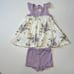 Omi Jo Well Dressed Wolf Aunt Heart Tunic Set Spring Floral 24M