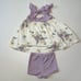 Omi Jo Well Dressed Wolf Aunt Heart Tunic Set Spring Floral 24M