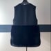 Unused★CELFORD (セルフォード) Hem Fur Long Gilet, Black