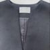 Unused★CELFORD (セルフォード) Hem Fur Long Gilet, Black