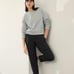 See Description - ATHLETA BROOKLYN MID RISE ANKLE PANT SIZE 12 - Brown/Gray