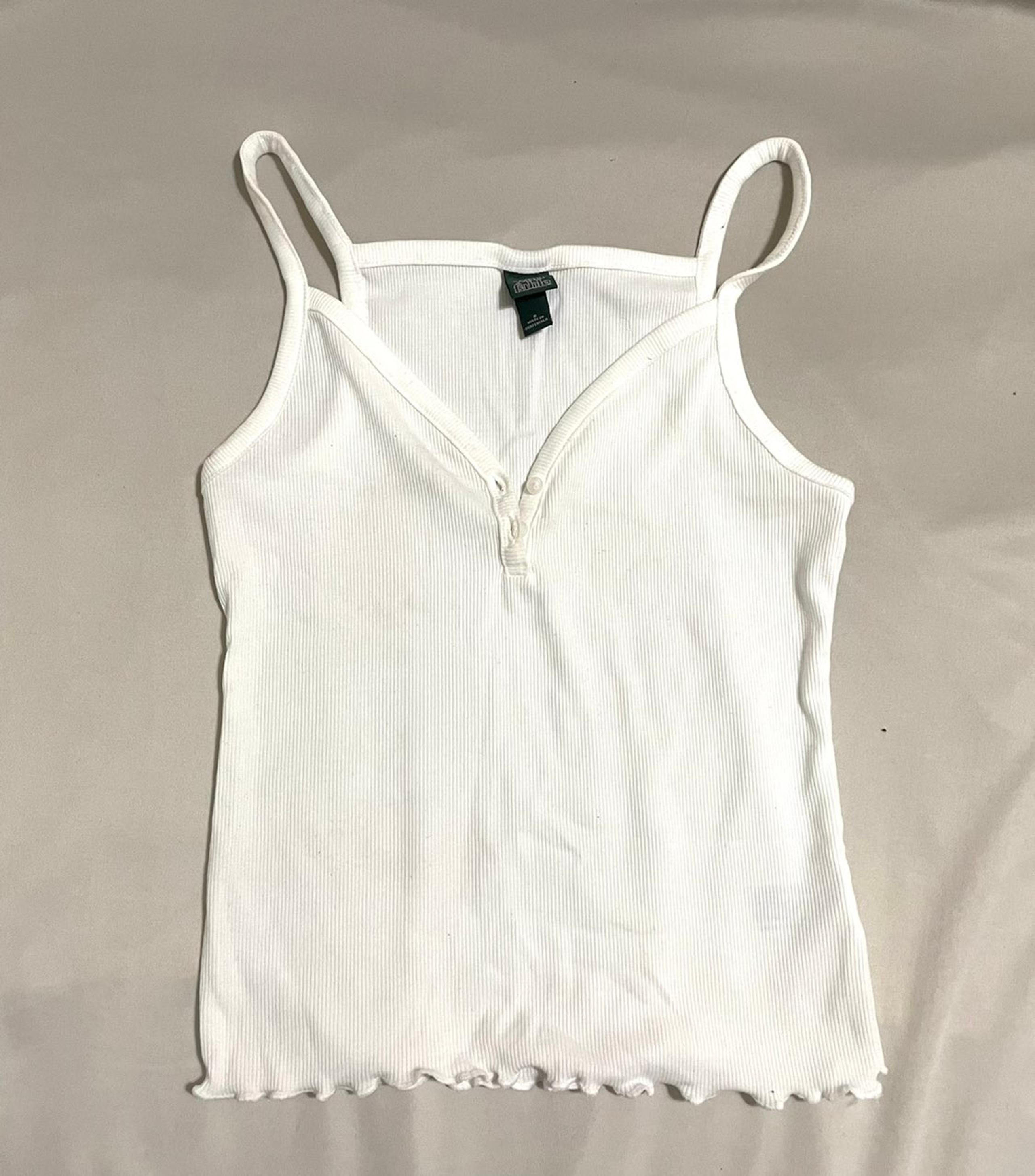 White Button Tank Top - Wild Fable