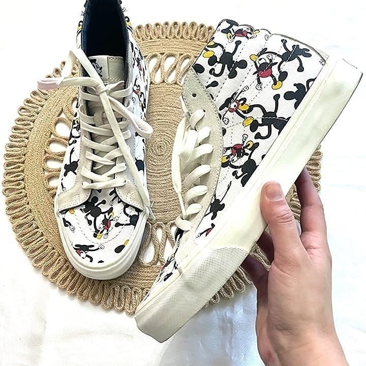 Vans Sk8-Hi x Disney Geoff McFetridge Hi Top Sneakers Men's Size 11