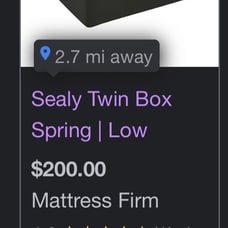 Amirta box springs