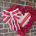 Large 22 Valentine's Day Heart Wreath