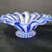 Vintage Latticino Glass Hand Crafted Small Dish