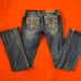 Rock Revival Jeans Womens 27 Yui Boot Embellished Flap Pockets