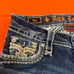 Rock Revival Jeans Womens 27 Yui Boot Embellished Flap Pockets