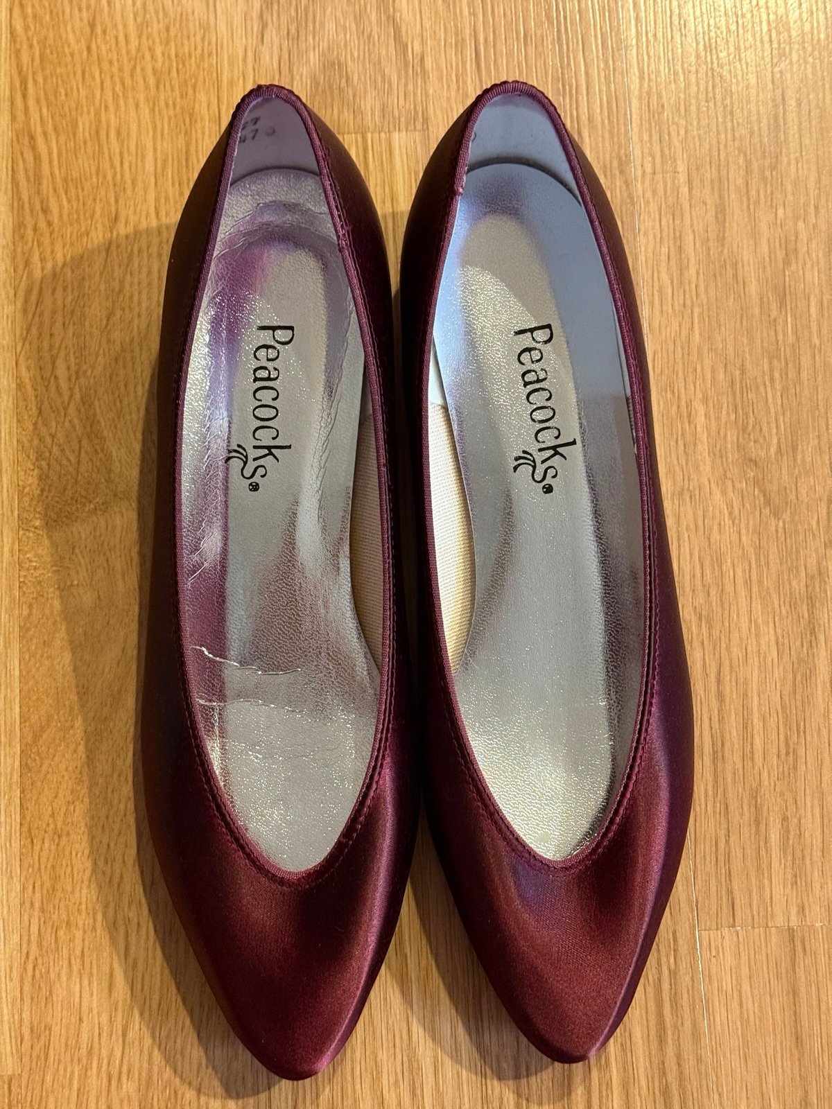 Vintage Peacock Shoes and Matching Purse