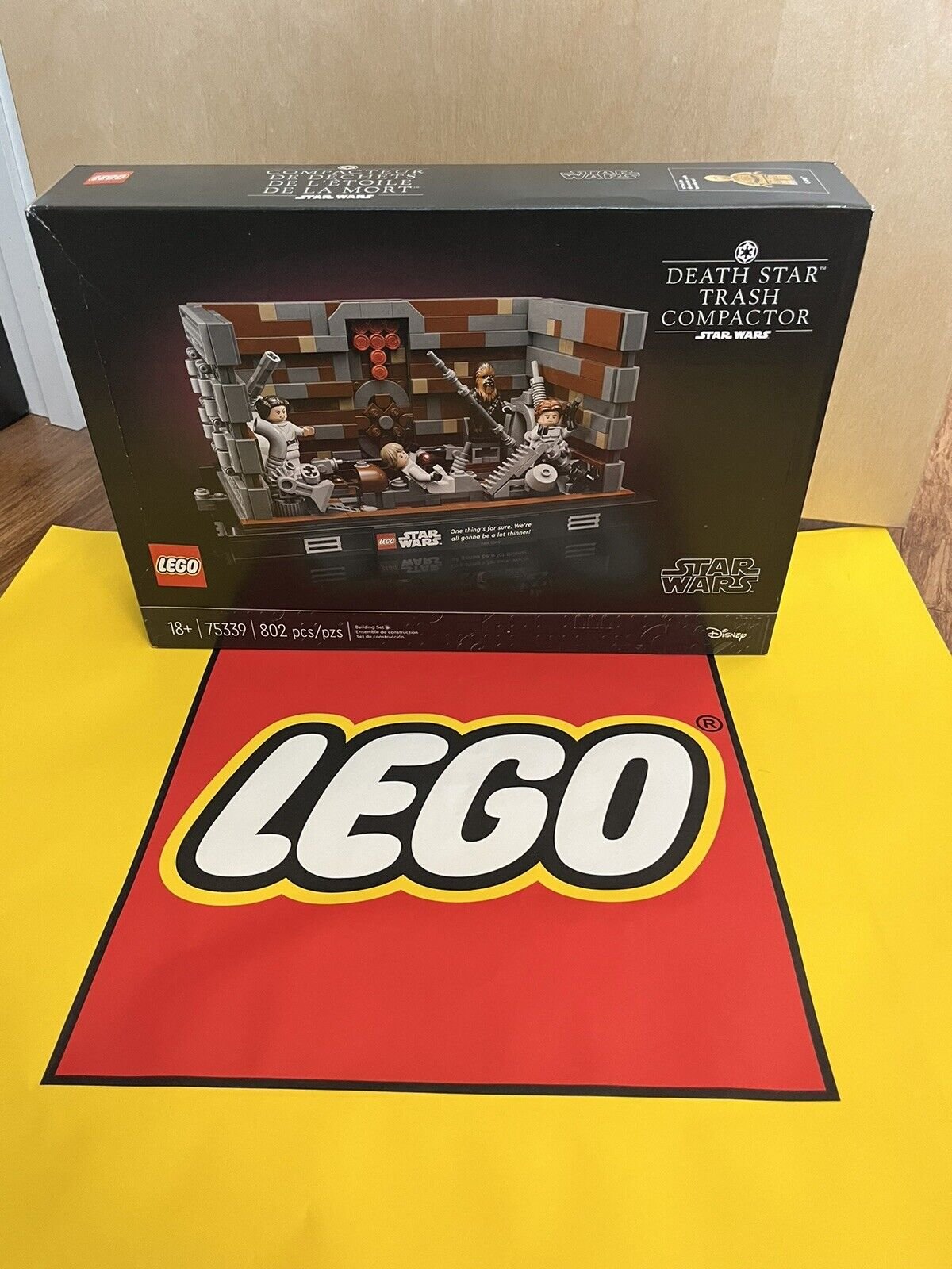 LEGO Star Wars Death Star Trash Compactor Diorama (75339) RETIRED AND BRAND NEW