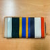 Tory Burch Multicolor Balloon Stripe Zip Continental Wallet