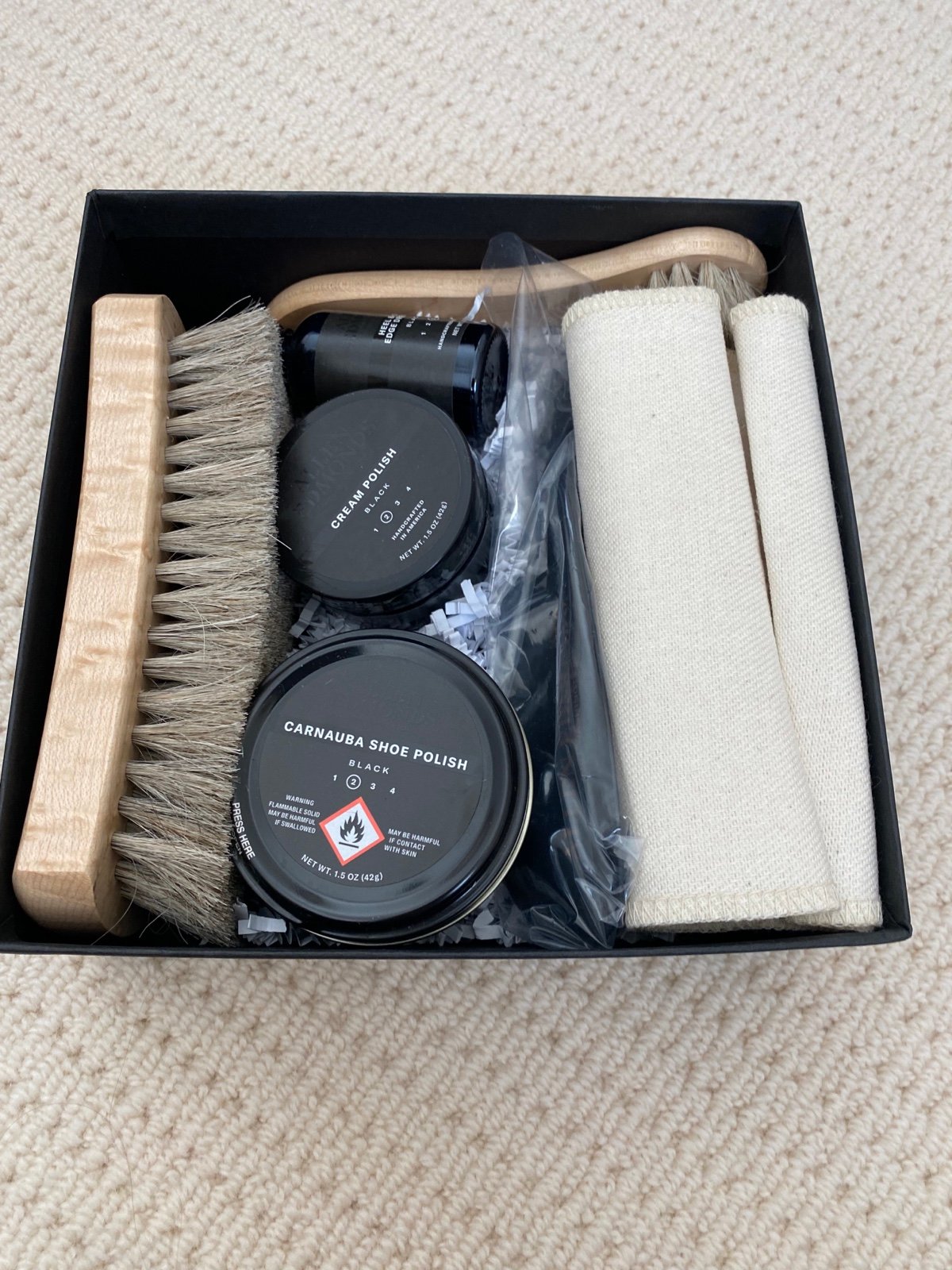 Allen Edmonds Shoe Care Kit Black