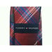 TOMMY HILFIGER VINTAGE MENS NEW RED 100%SILK CLASSIC PLAID NECKTIE WIDTH:2 1/2