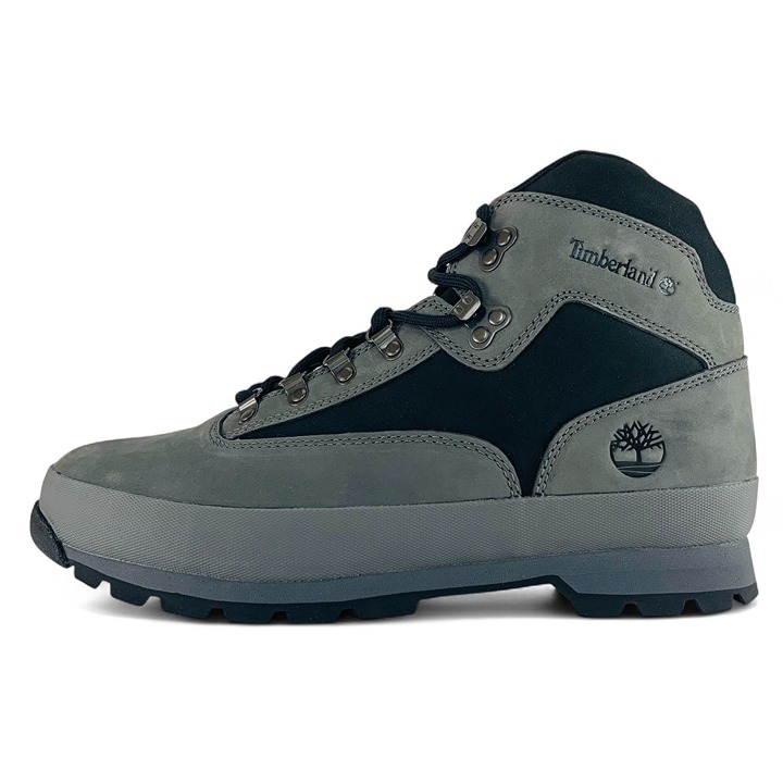 Timberland Euro Hiker Mid Grey Nubuck Men's Boots Shoes TB0A64RD033