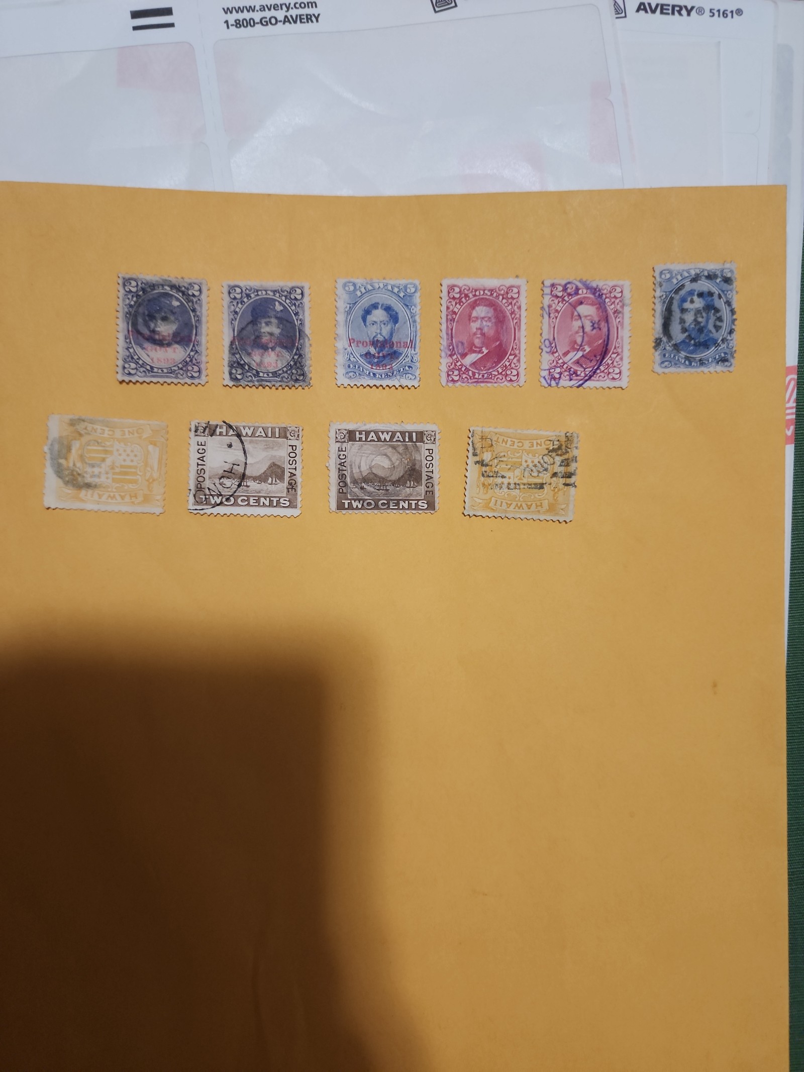 1 Sheet Old Good Value Hawaii Stamps Lot DD 555