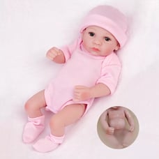 Reborn Baby Dolls Full Body Soft Vinyl Silicone Realistic Newborn Doll Girl Gift
