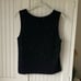 Beautiful Ann Taylor Black Beaded Sleeveless Top