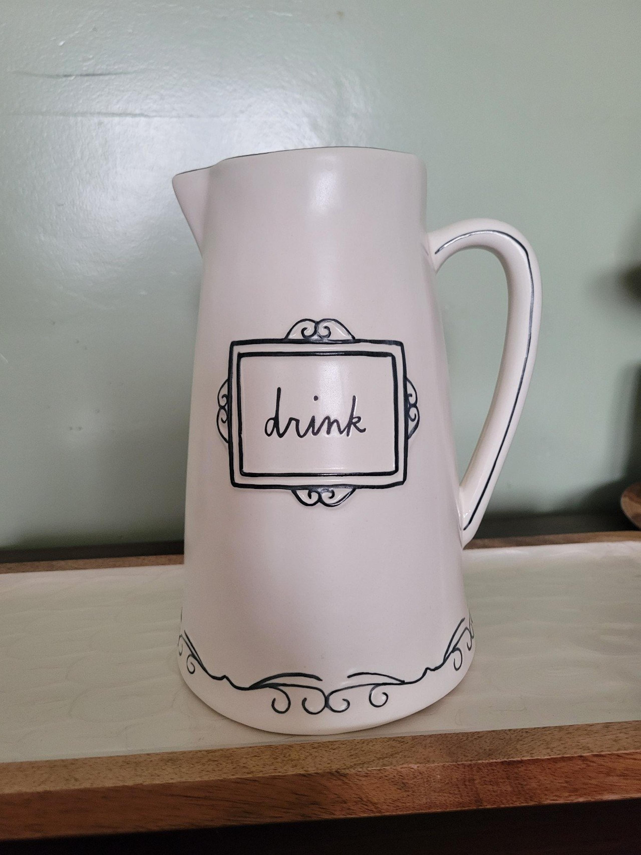 New Rae Dunn drink pitcher