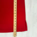 Alice + Olivia Carita Shift Dress Size 10 Red Cutout Tie Back V-Neck Valentines
