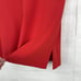 Alice + Olivia Carita Shift Dress Size 10 Red Cutout Tie Back V-Neck Valentines