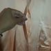 NWT Massimo Dutti Studio Women's Oversized Satin Feel Button Up Blouse Shacket L