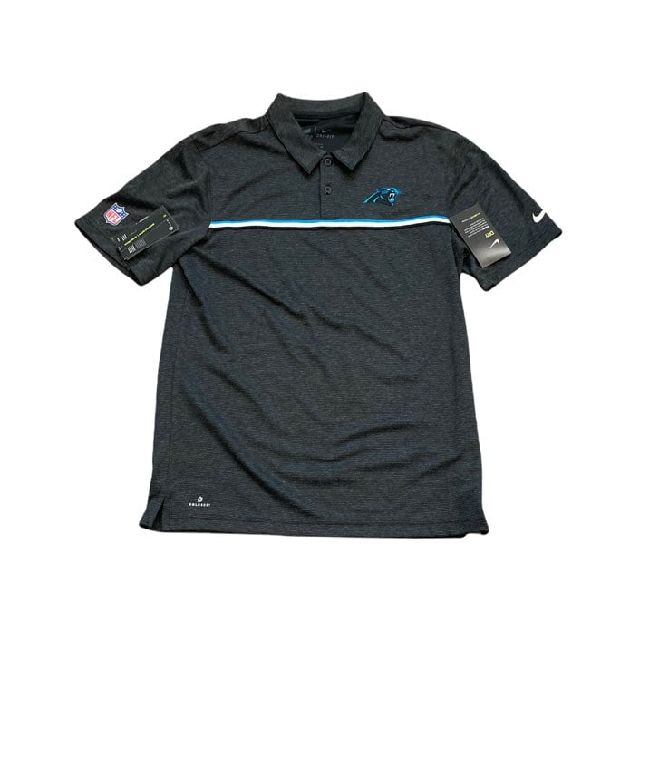 Carolina Panthers Nike Men's Dri Fit Polo Shirt Small