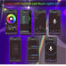 32.8 Ft 12V APP RF remote control pontoon boat lights (29