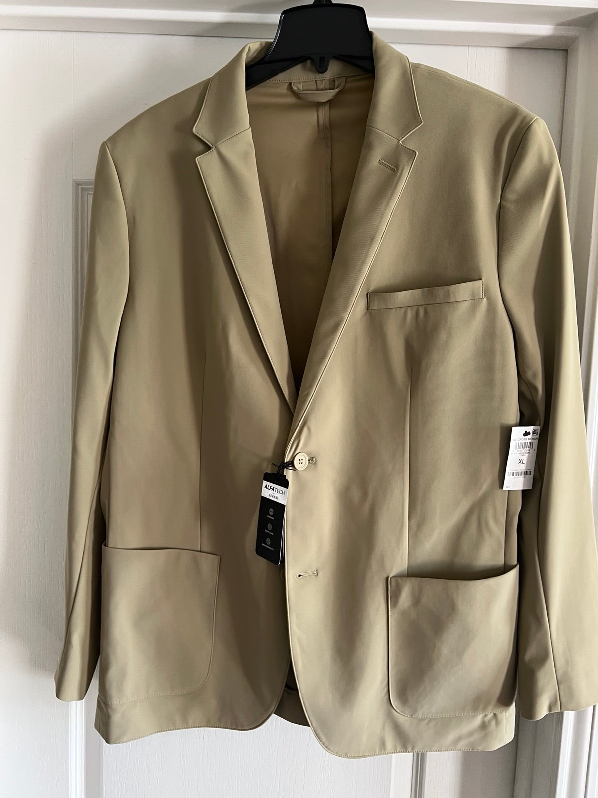 Alfani Alfatech nylon blend sports coat size XL