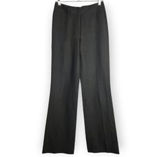Gerard Darel Linen Blend High Rise Wide Leg Pants Womens IT 36 S Trouser ITALY