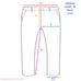 Gerard Darel Linen Blend High Rise Wide Leg Pants Womens IT 36 S Trouser ITALY