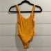 Vitamin A marigold Leah ribbed one piece swimsuit
